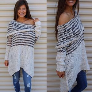 LIKE NEW- Umgee off the shoulder sweater